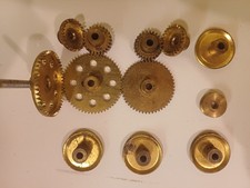Meccano brass gears set.No