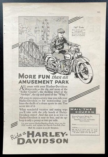 1930 harley davidson - harley, twin