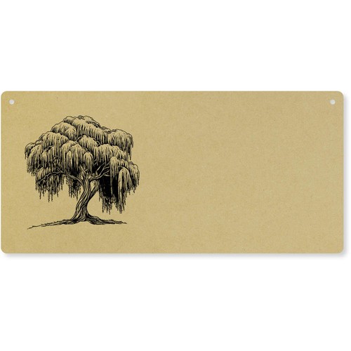 Willow tree large - large, wooden