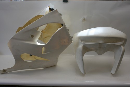 Fairing front race fibreglass - front,