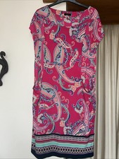 Ladies M & CO Pink Paisley