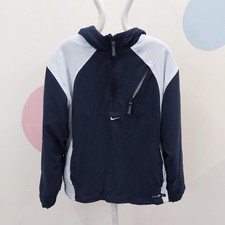 Nike Pullover Jacket Size XL Ladies Navy Blue RMF30-AO