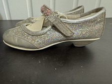 Pretty Lelli Kelly Girls' Silver Sparkling  Shoes  - Size 33 EU - 1 UK