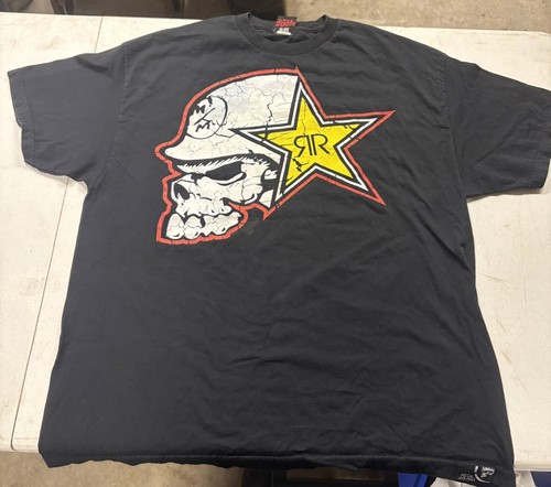 Rockstar metal mulisha tee - x,