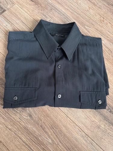 Mens next shirt grey stripe - mens,