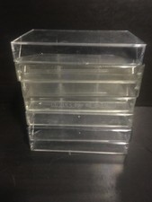 7x Empty Audio Cassette Tape