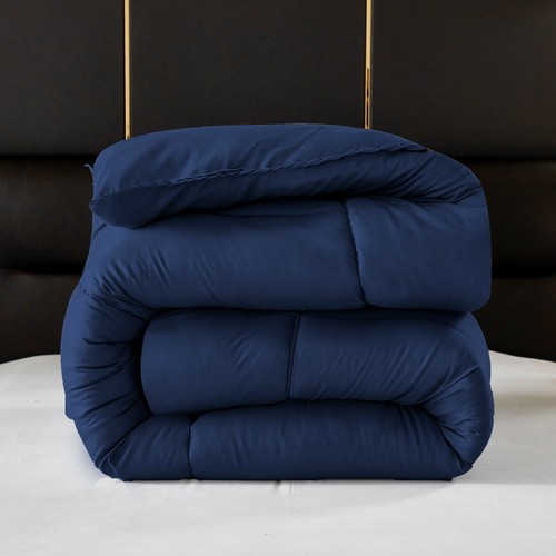 Plain quilted duvet bedspread - quilted,