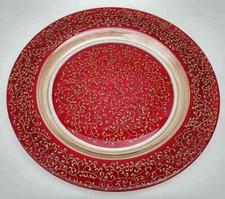 Vintage Murano Ruby Glass &