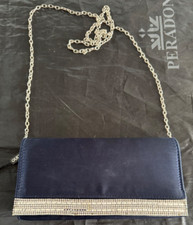 Blue sparkle formal clutch