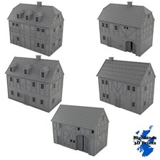 Timbered German Houses 28mm