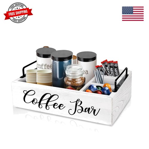 Coffee station organizer - station,