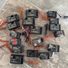17 x Futaba 35Mhz Receivers 5/6/7 RC Plane Glider NO RESERVE