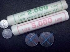 Italy  50 and 100 lire , small