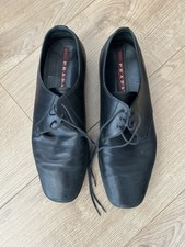 Men’s Prada Black Leather