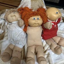 Set of 3 Vintage Cabbage Patch