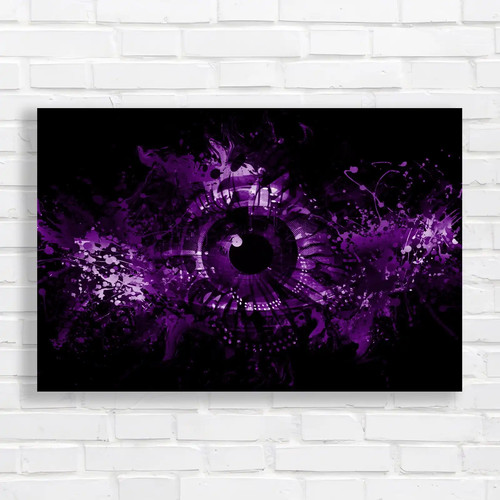 Eye the future purple - eye,