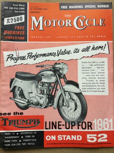 The motor cycle - magazine,