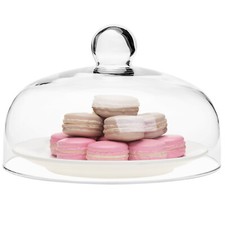 MyGift 9 Inch Round Clear