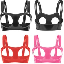 Women pvc leather hollow - leather,