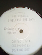 S-CAPE - S-Cape EP (Volume 1) 12" Stamped ORIGINAL 1993 PIANO Breakbeat/House 