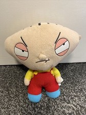 Stewie Griffin 9” Plush Toy 2007 Family Guy Cartoon Merchandise Soft Teddy Bb13b