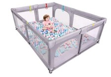 Dripex Kids Safety Activity Center Indoor Outdoor Toddler Fence