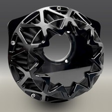 Black Cross Air Intake Filter