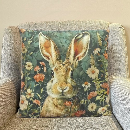 Boho rabbit flowers - boho,