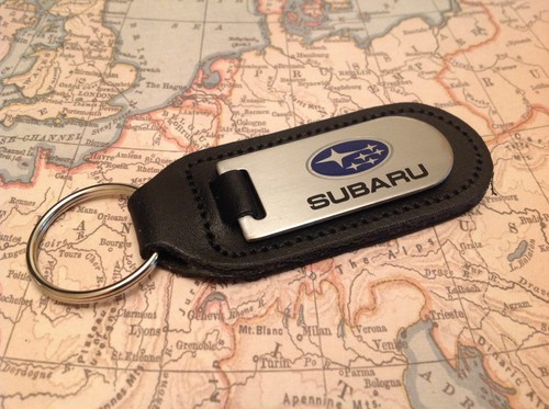 Subaru key ring etched - subaru,