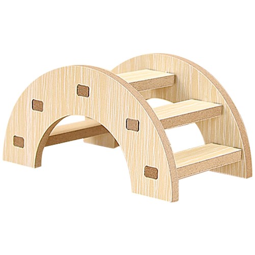 Gerbils wooden climbing bridge - gerbils,