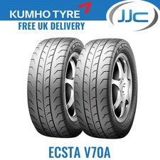 2 x 175/60/13 Kumho Ecsta V70A
