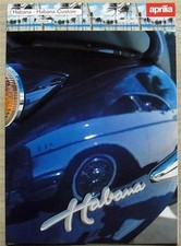 APRILIA HABANA & HABANA CUSTOM SCOOTERS 50cc Sales Brochure For 1999 #18/99