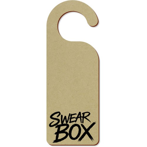 Swear box door hanger - box',