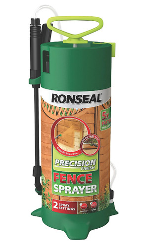 Ronseal precision finish - finish, pump
