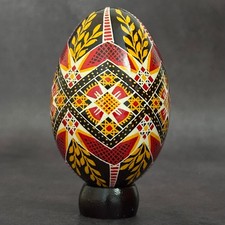 Real Ukrainian Pysanky Goose