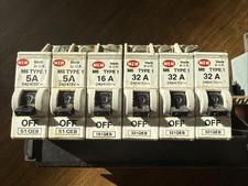 MEM M6 TYPE 1/ TYPE B 32A 321 QEB MCB CIRCUIT BREAKER. 321QEB
