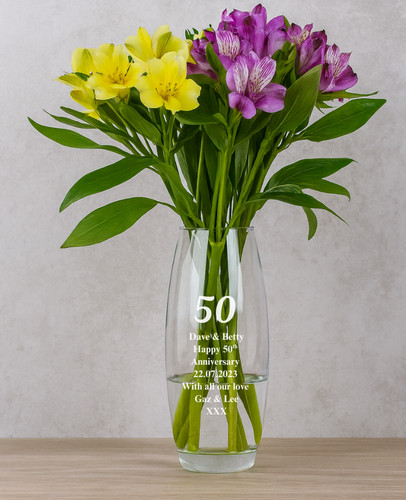Personalised 50th anniversary - 50th,