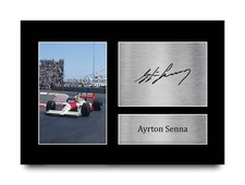 Ayrton Senna Signed F1 Pre