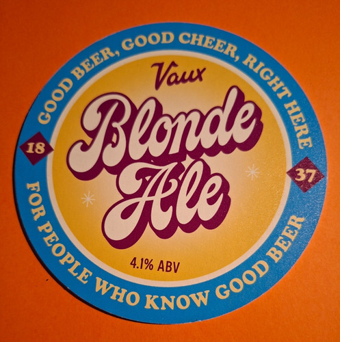 Vaux brewery blonde - vaux, real