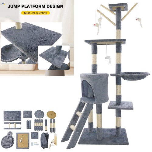Large cat tree multilevel - cat,