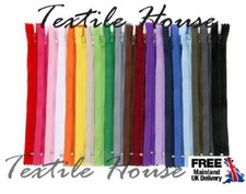 Nylon Zip Closed End Zips 4"