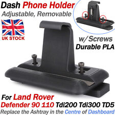 For Land Rover 90 110 Tdi200 Tdi300 TD5 Defender Phone Holder with Screws BLACK