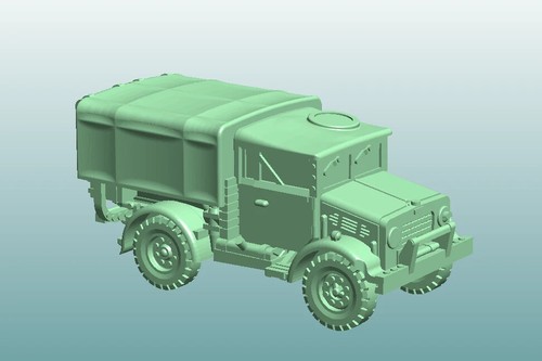 Ww2 british bedford mwd - 1/72,