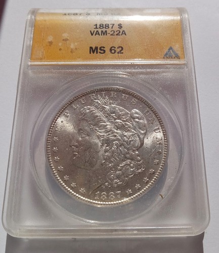 1887 morgan dollar - p,
