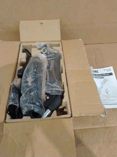 Bontec single monitor arm desk - bontec,