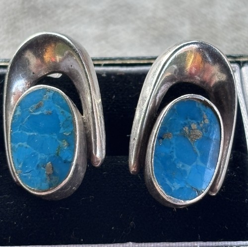 Vintage turquoise teardrop - vintage,