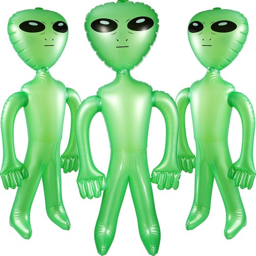 3pcs inflatable alien - alien, 18