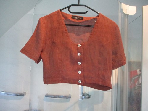 Blouse crop short jacket short