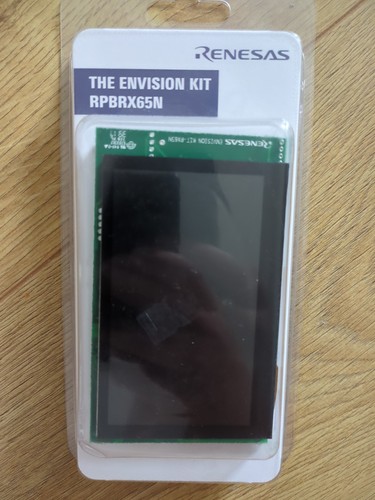 Renesas envision kit rpbrx65n - envision,