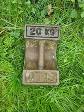 vintage cast iron 20kg